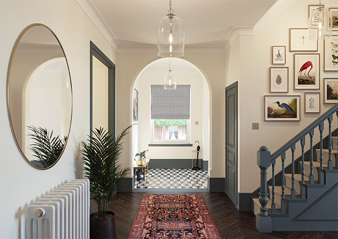 Tiverton, Flint - Twist&Fit Roman Blind - Image 9